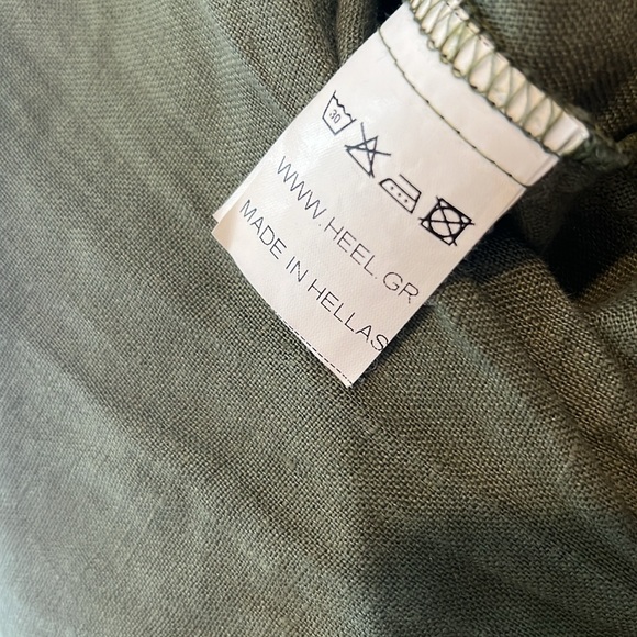 HEEL Athens Lab linen wrap top - Picture 5 of 6